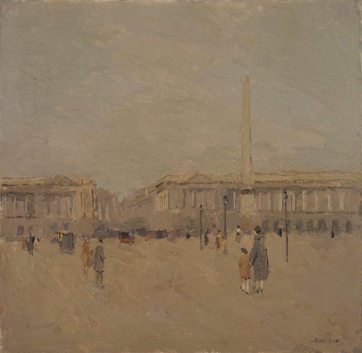 Place de la Concorde no. II, n.d. - Frank Edwin Scott