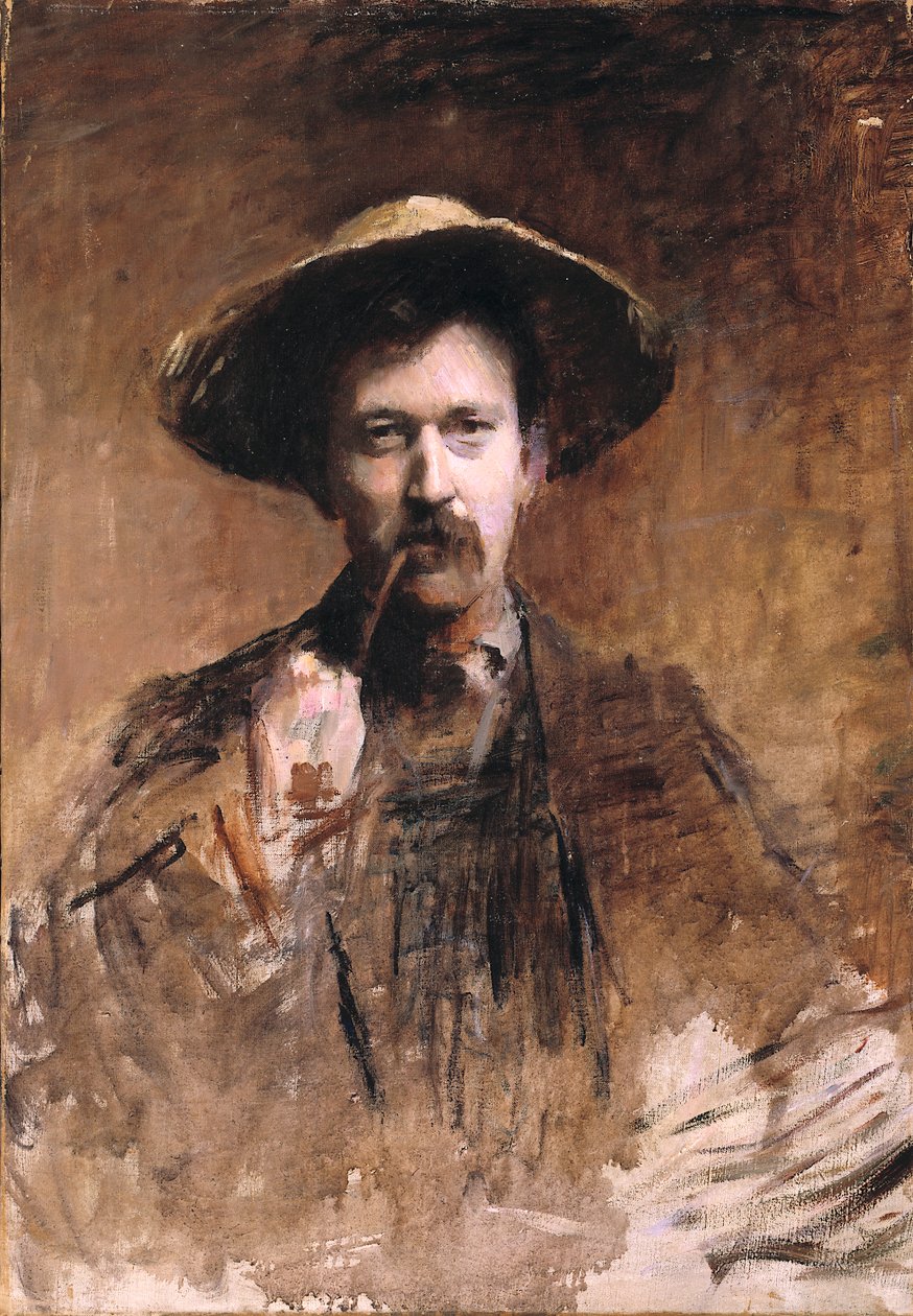 Portrait du peintre par lui-même - Frank Edwin Scott