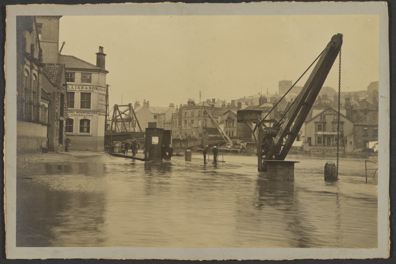 [Rue inondée] - Frank Meadow Sutcliffe