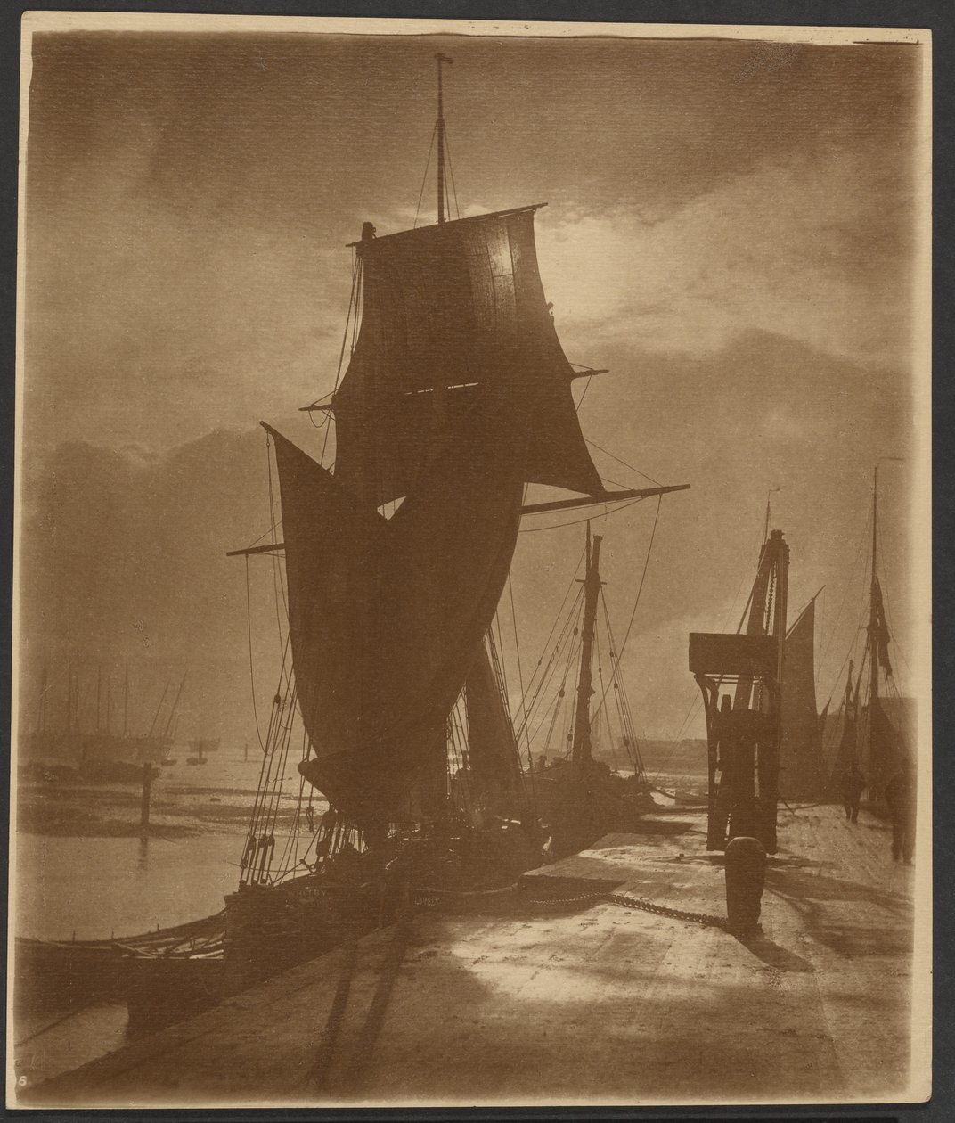 Soleil et averse - Frank Meadow Sutcliffe