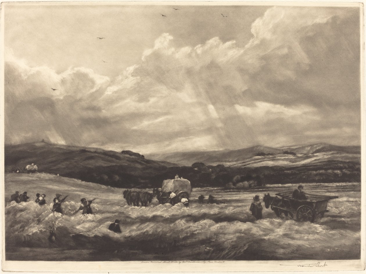 Champ de foin dans le Yorkshire, 1904 - Frank Short