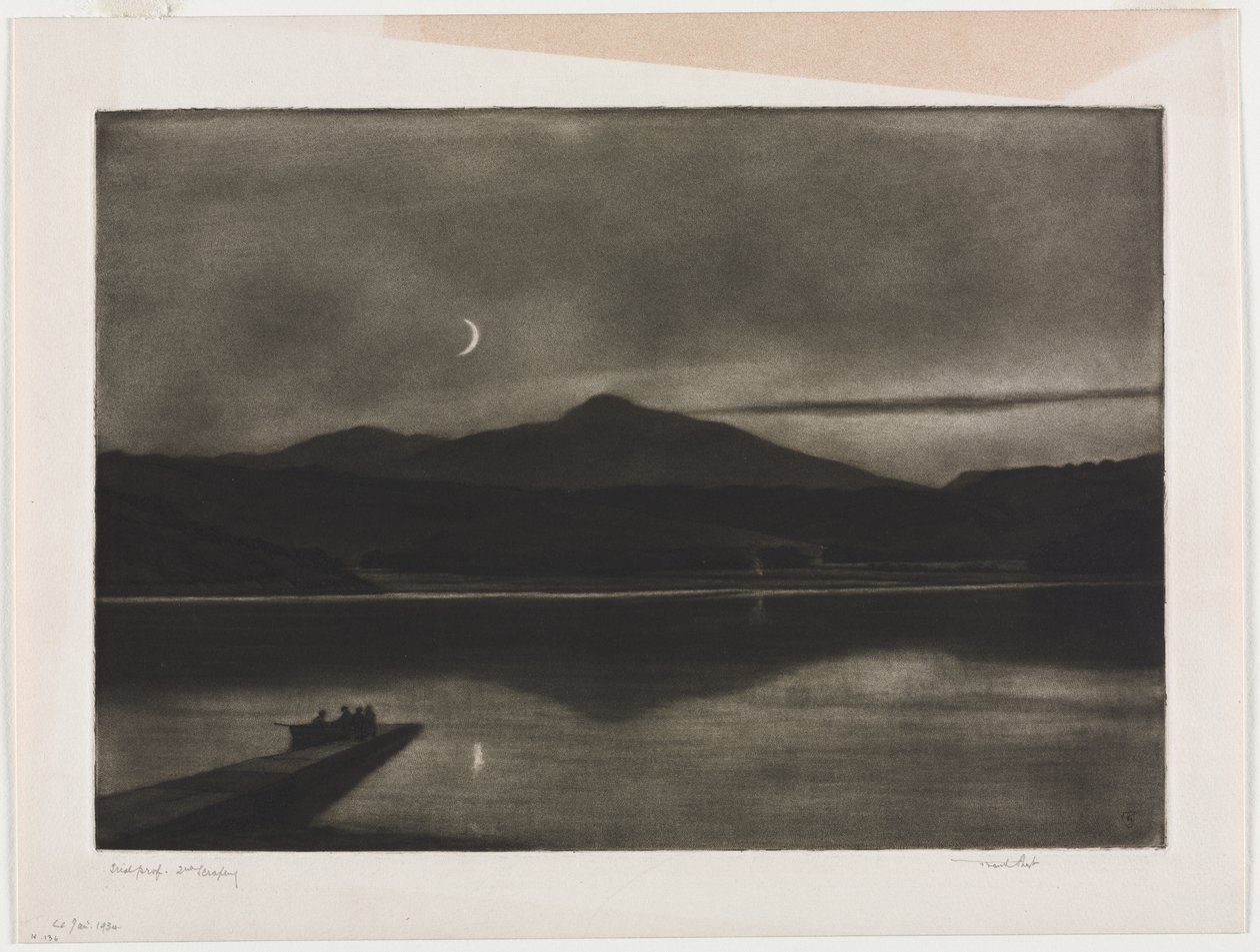 Screel Hill et Urr Water depuis Kypford - Frank Short