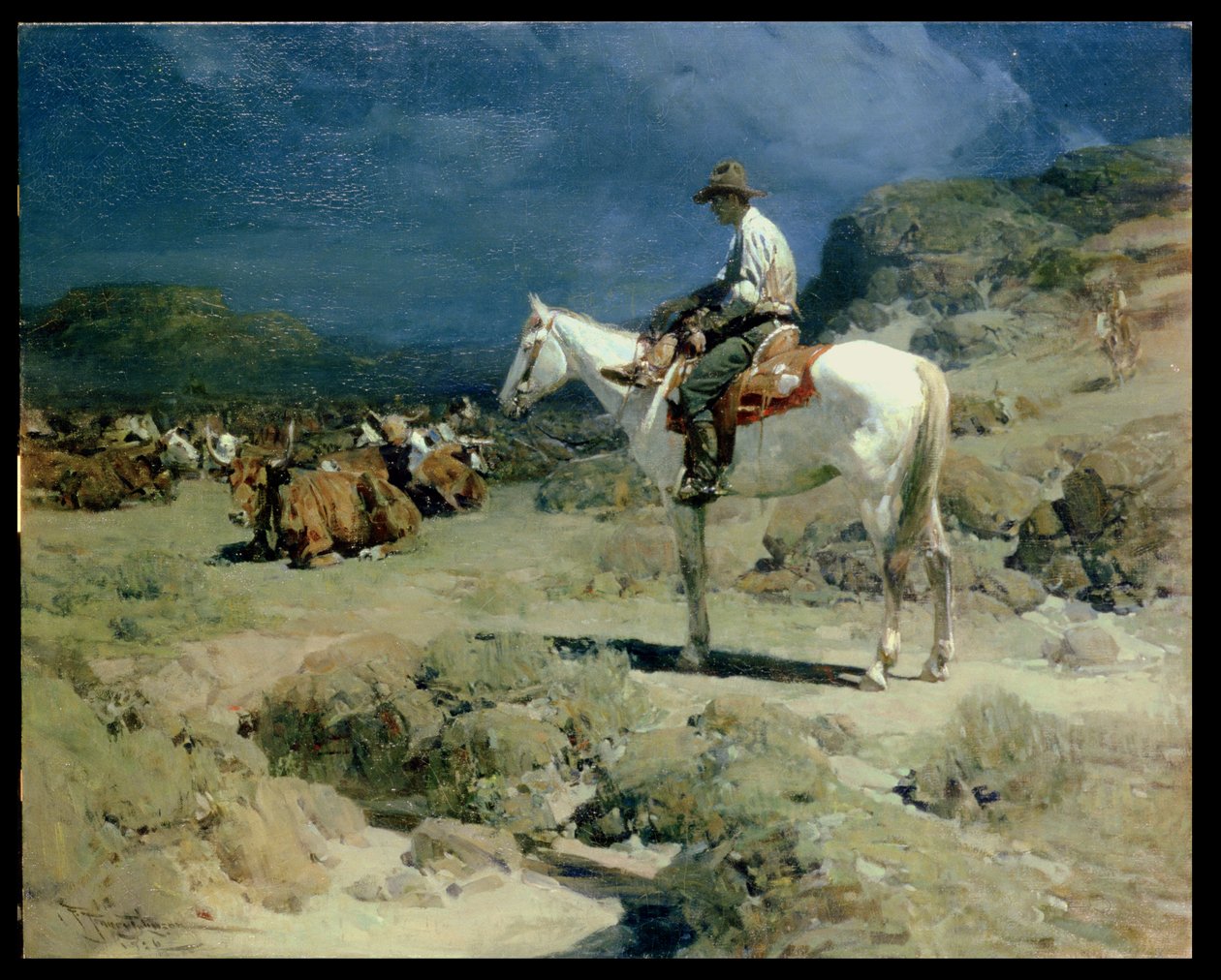 Les endormir en chantant - Frank Tenney Johnson