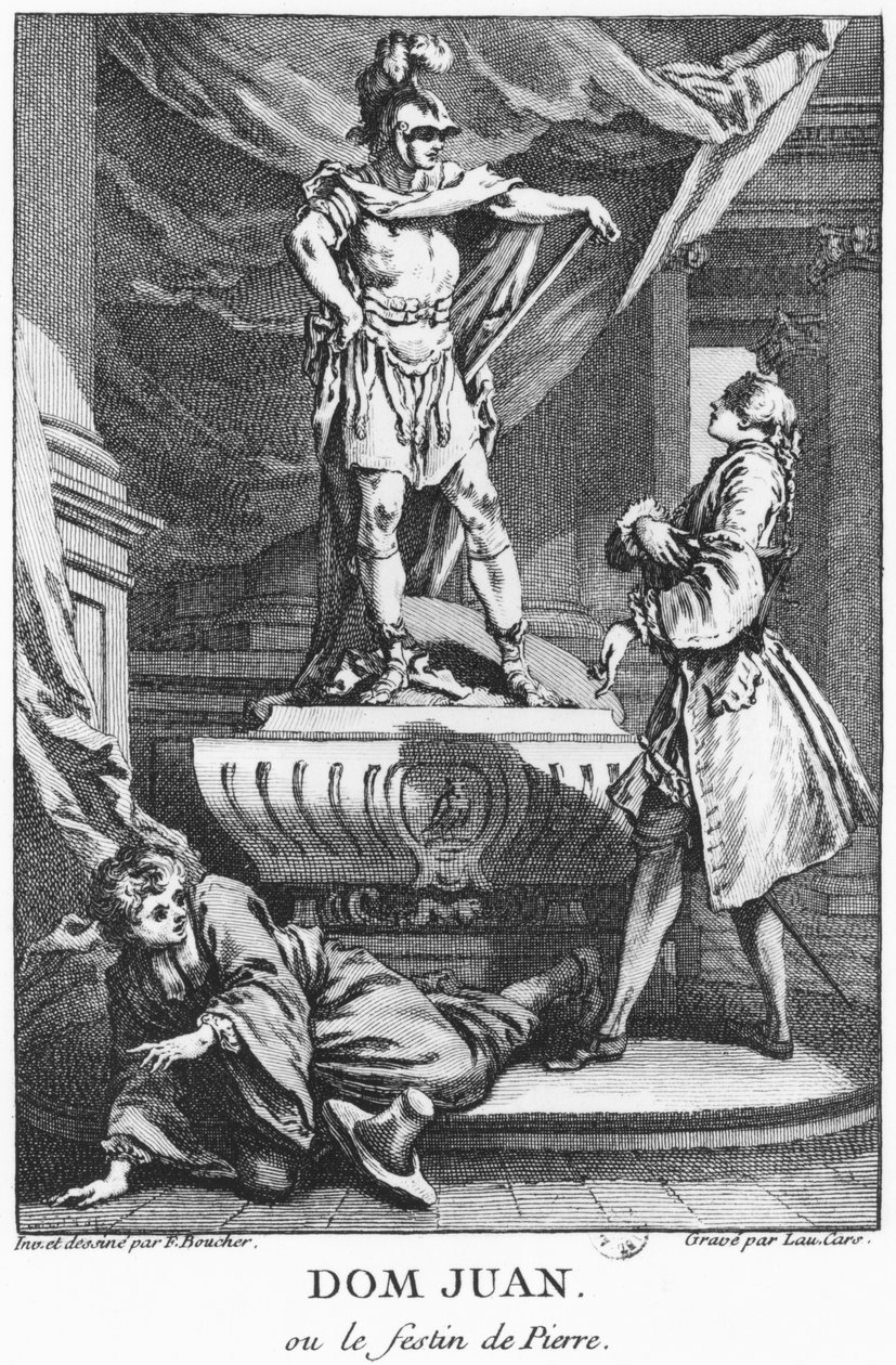 Don Juan et le Commandeur, illustration de 