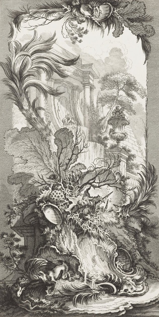 Rocaille, dans Nouveaux Morceaux pour des Paravents - François Boucher