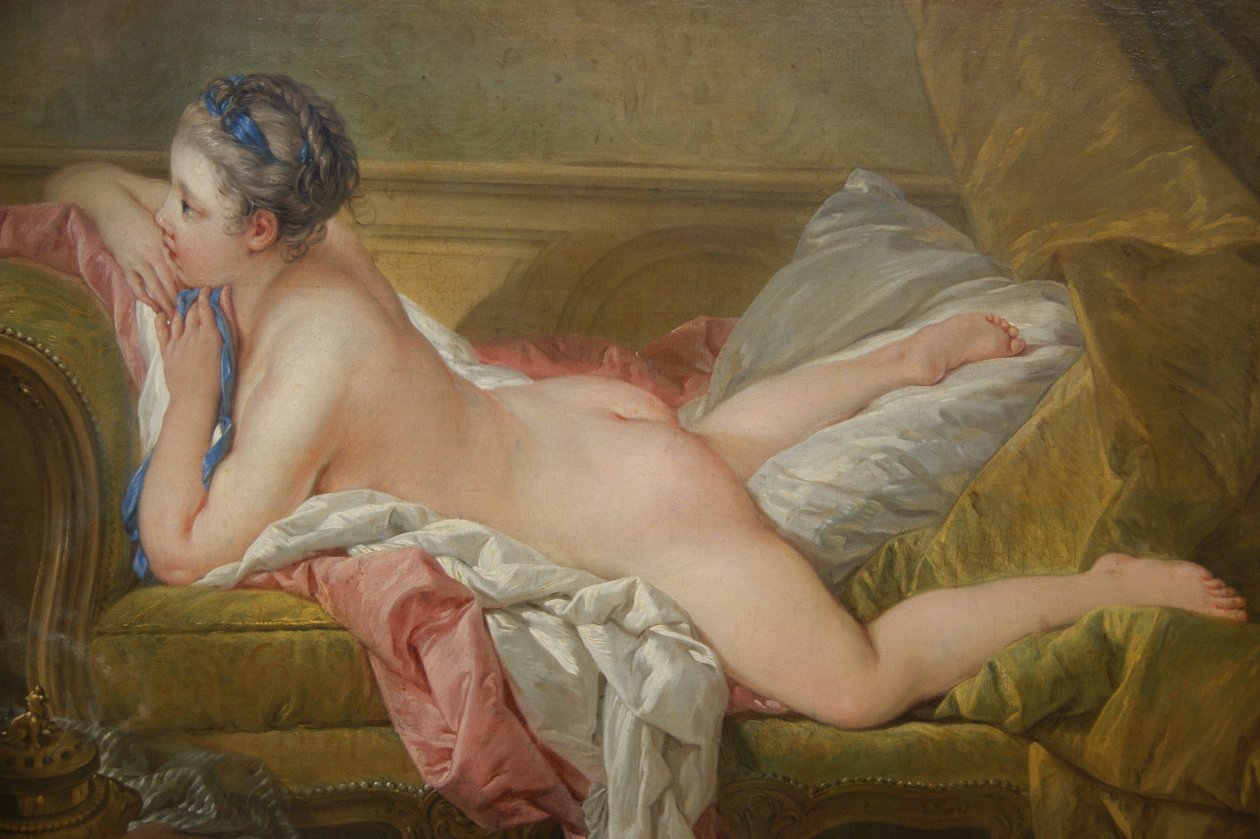Jeune fille au repos - François Boucher