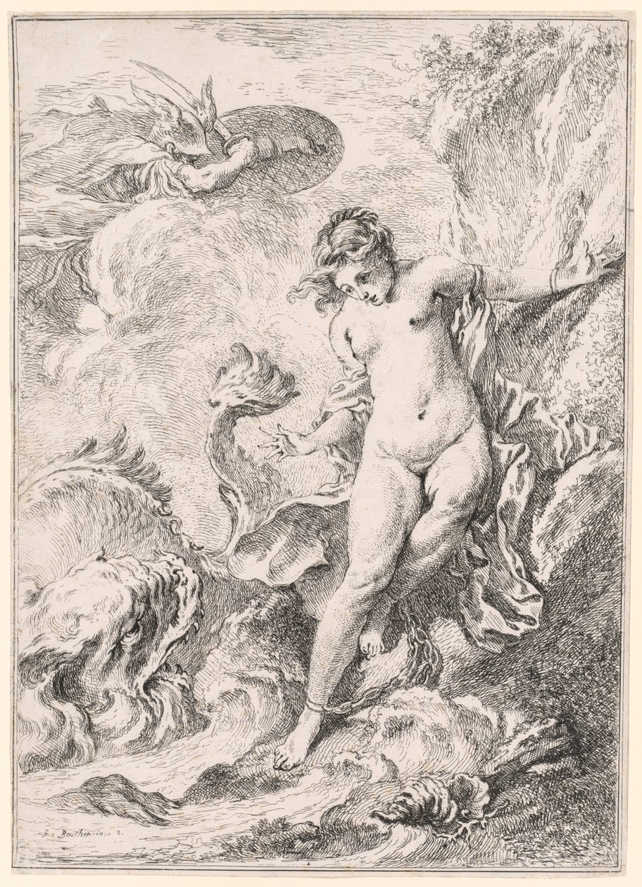 Andromède, 1734 - François Boucher