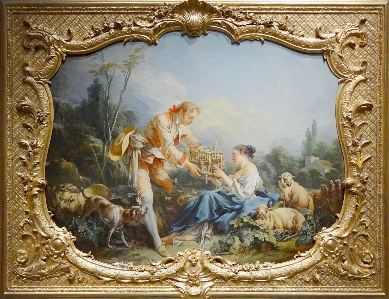 Boucher - Le pasteur complaisant, Paris, Archives nationales, hôtel de Soubise - François Boucher