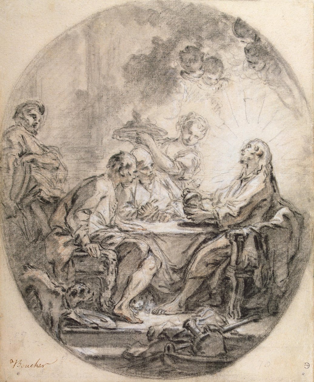 Boucher - Pèlerins d