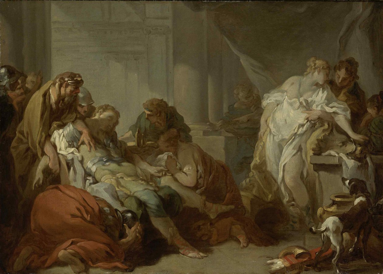 La mort de Méléagre, 1727 - François Boucher