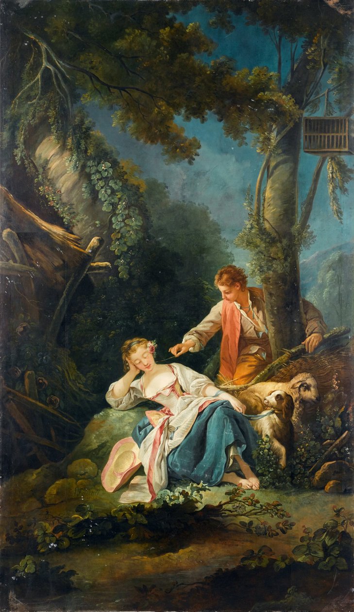 Soirée ou le sommeil interrompu - François Boucher