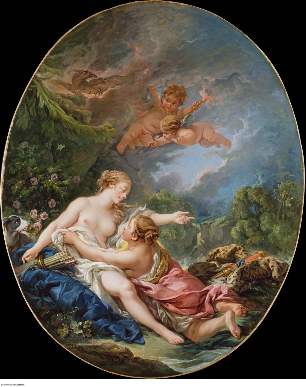 Jupiter et Callisto - François Boucher