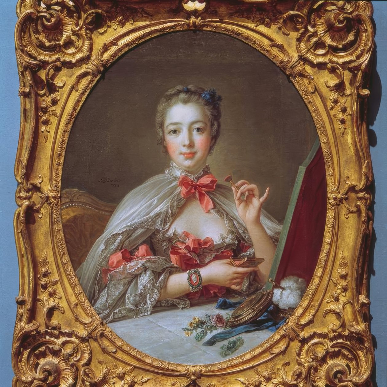 Madame de Pompadour à la toilette - François Boucher