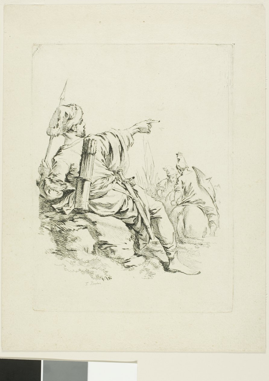 Guerrier oriental - François Boucher
