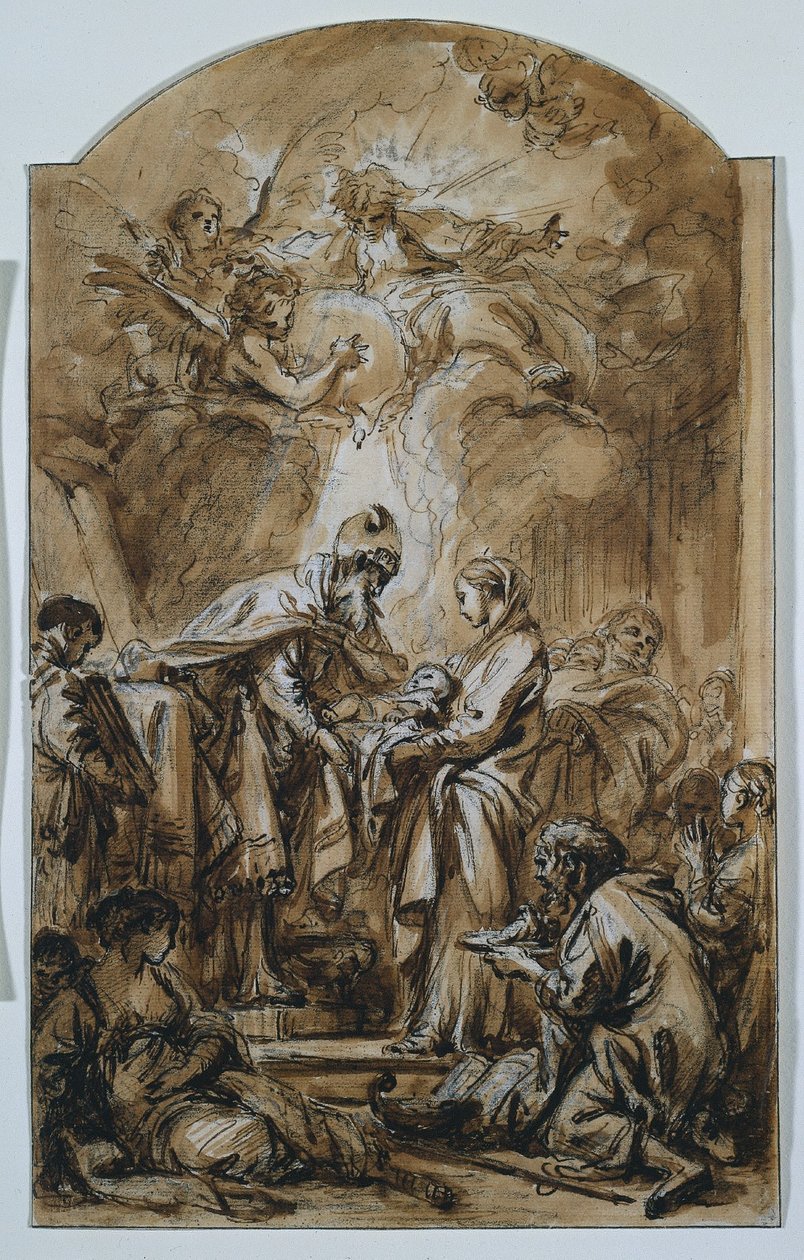 La Présentation au Temple, vers 1770 - François Boucher