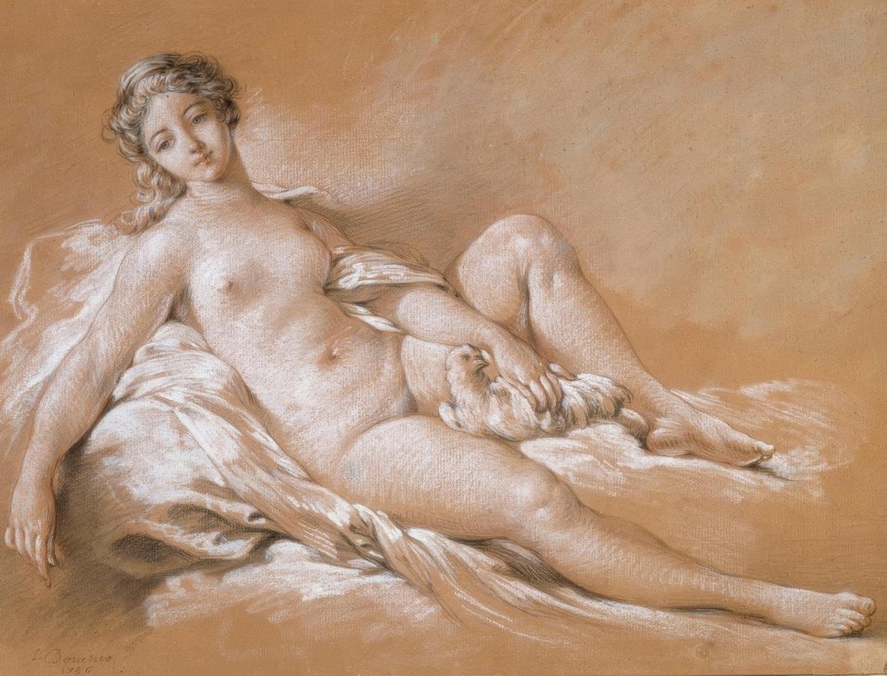 Vénus à la colombe - François Boucher