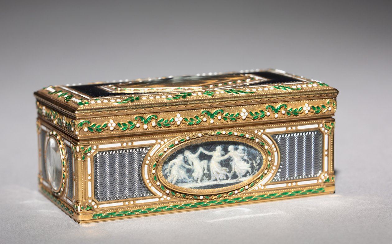 Boîte à tabac, 1774-80 - François Chazeray