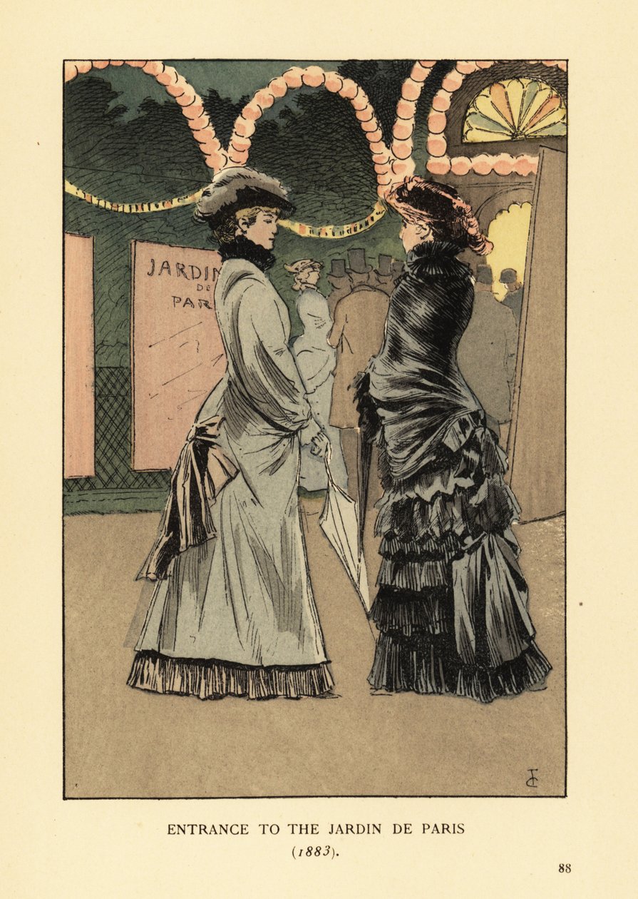 Entrée du Jardin de Paris - François Courboin