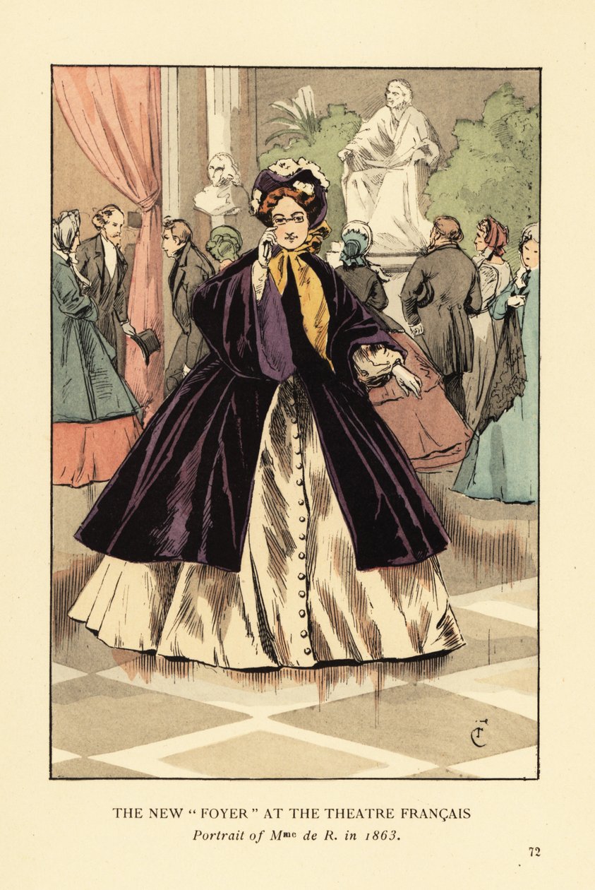 Le nouveau foyer du Théâtre Français - François Courboin