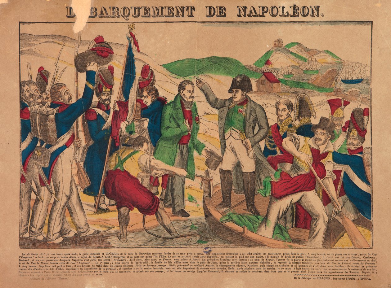 Débarquement de Napoléon, 1835 - François Joseph Heim