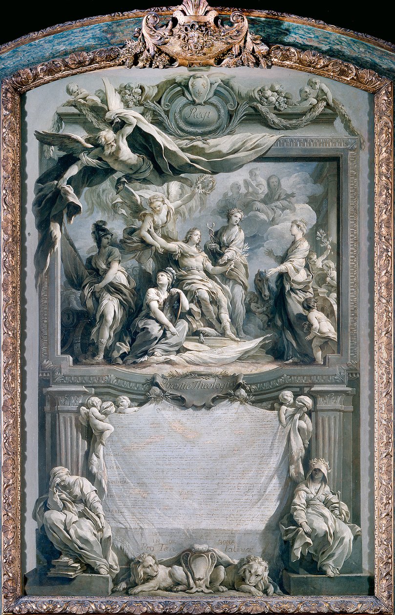 Louis XV donne la paix à l