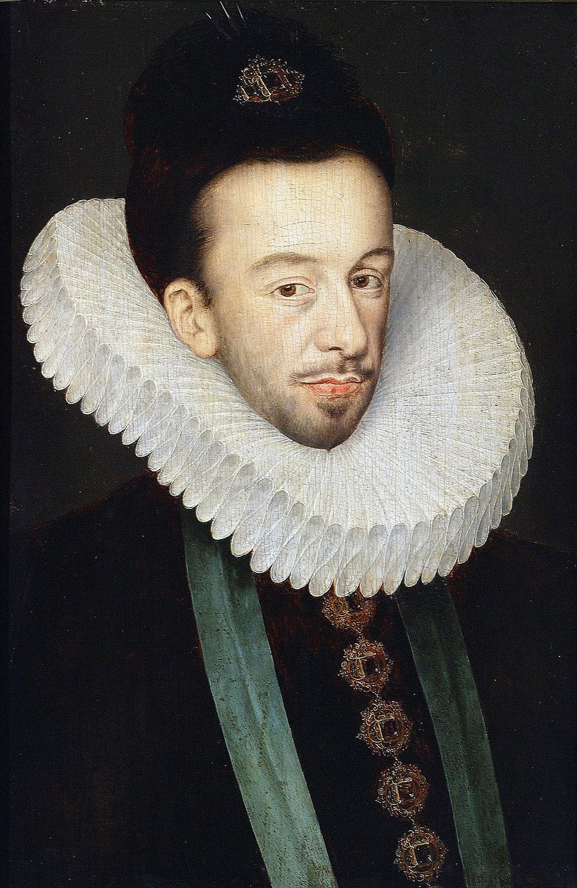 Portrait de Henri III de France, Roi de Pologne et Grand-Duc de Lituanie - François Quesnel