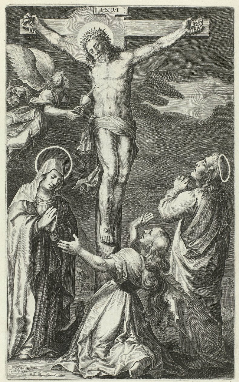 Christ en croix - François Stuerhelt (possibly)