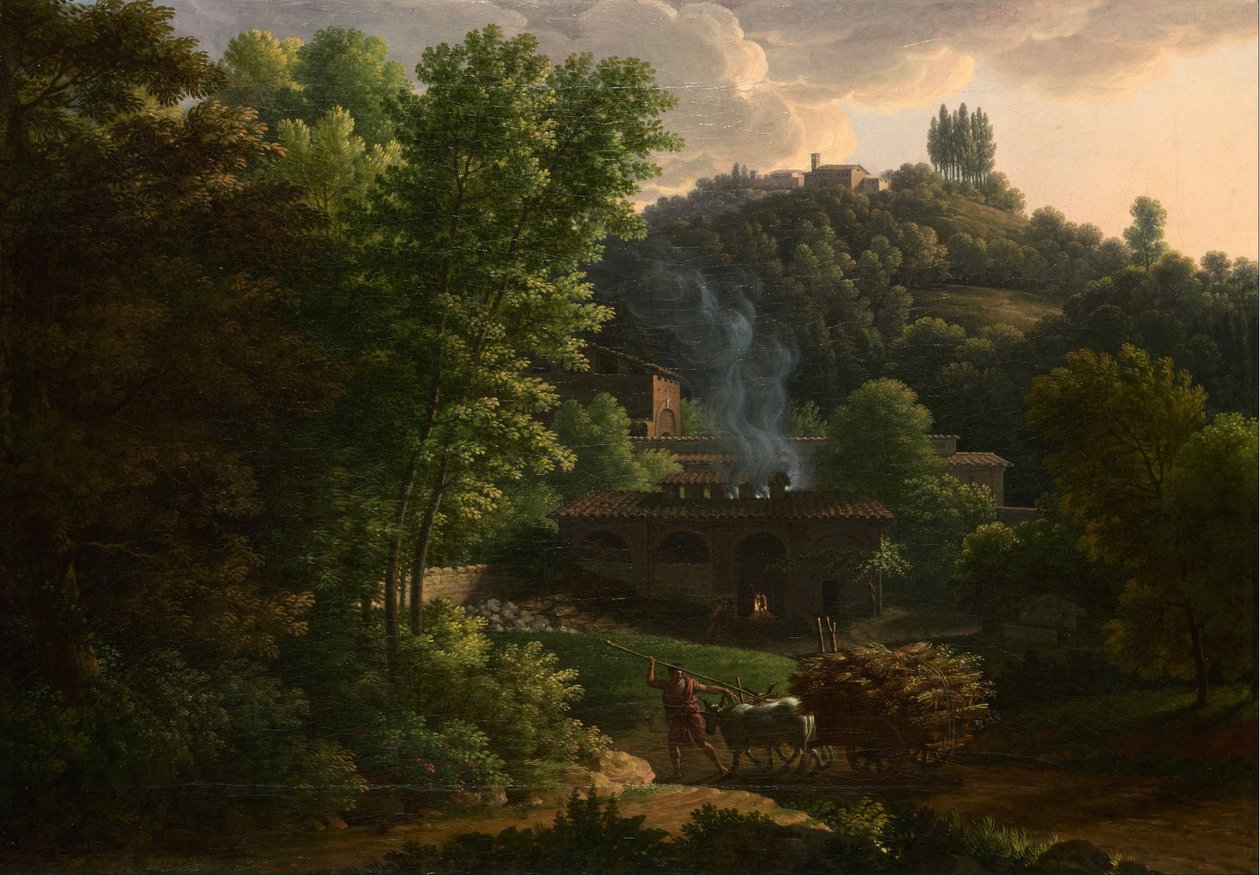 Paysage italien - Francois Xavier Fabre