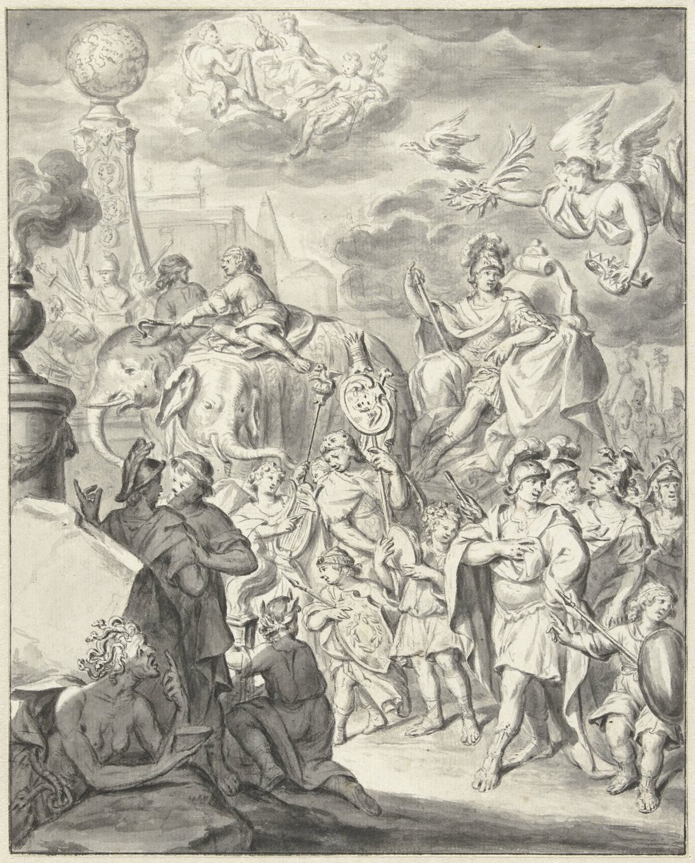 Triomphe allégorique d
