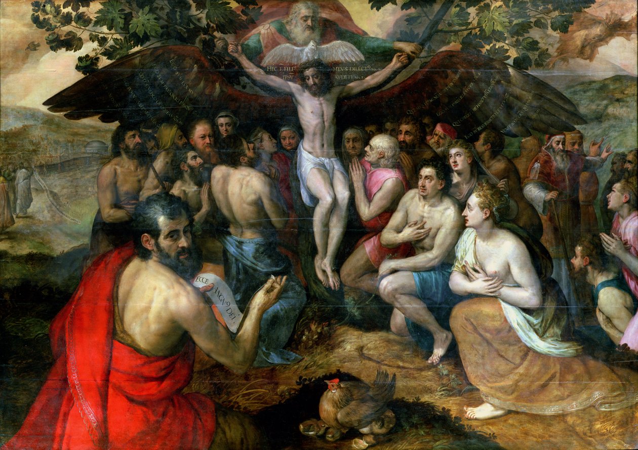Allégorie de la Trinité - Frans Floris