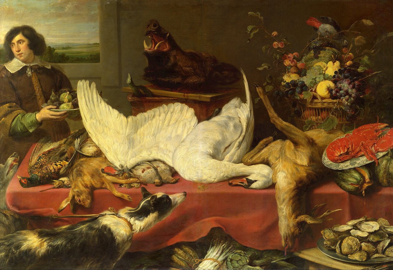 Nature morte avec un cygne - Frans Snyders or Snijders