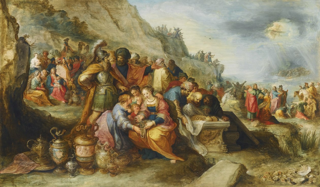 Les Israélites, après avoir traversé la mer Rouge, au tombeau du patriarche Joseph, 1630 - Frans Francken the Younger