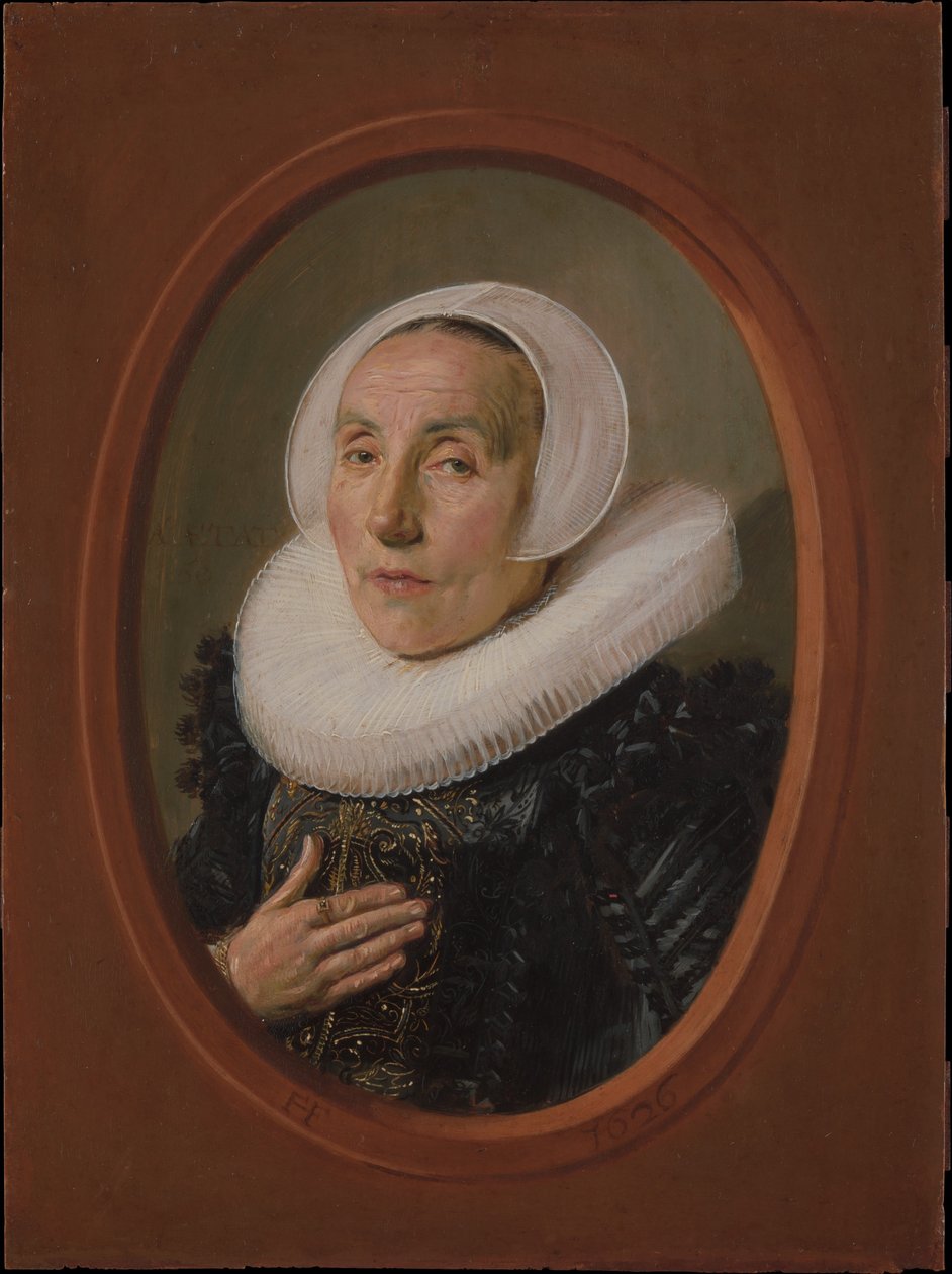Anna van der Aar (née en 1576/77, morte après 1626) - Frans Hals