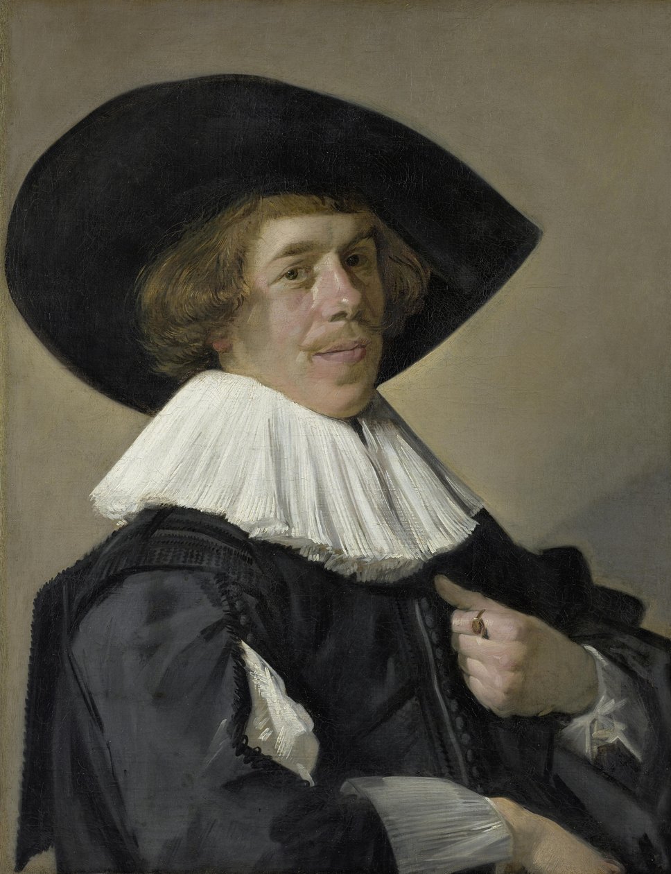 Portrait de Jan Miense Molenaer () - Frans Hals