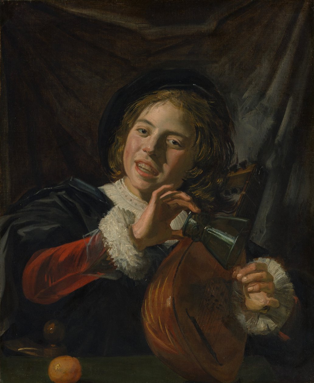 Garçon avec un Luth, vers 1625 - Frans Hals