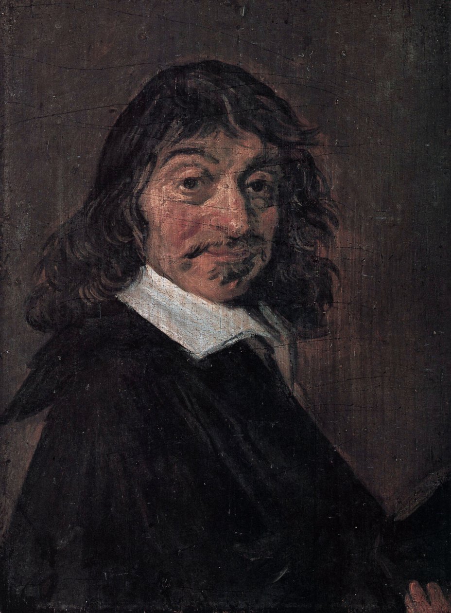 Danish: René Descartes (1596-1650) Portrait of René Descartes - Frans Hals