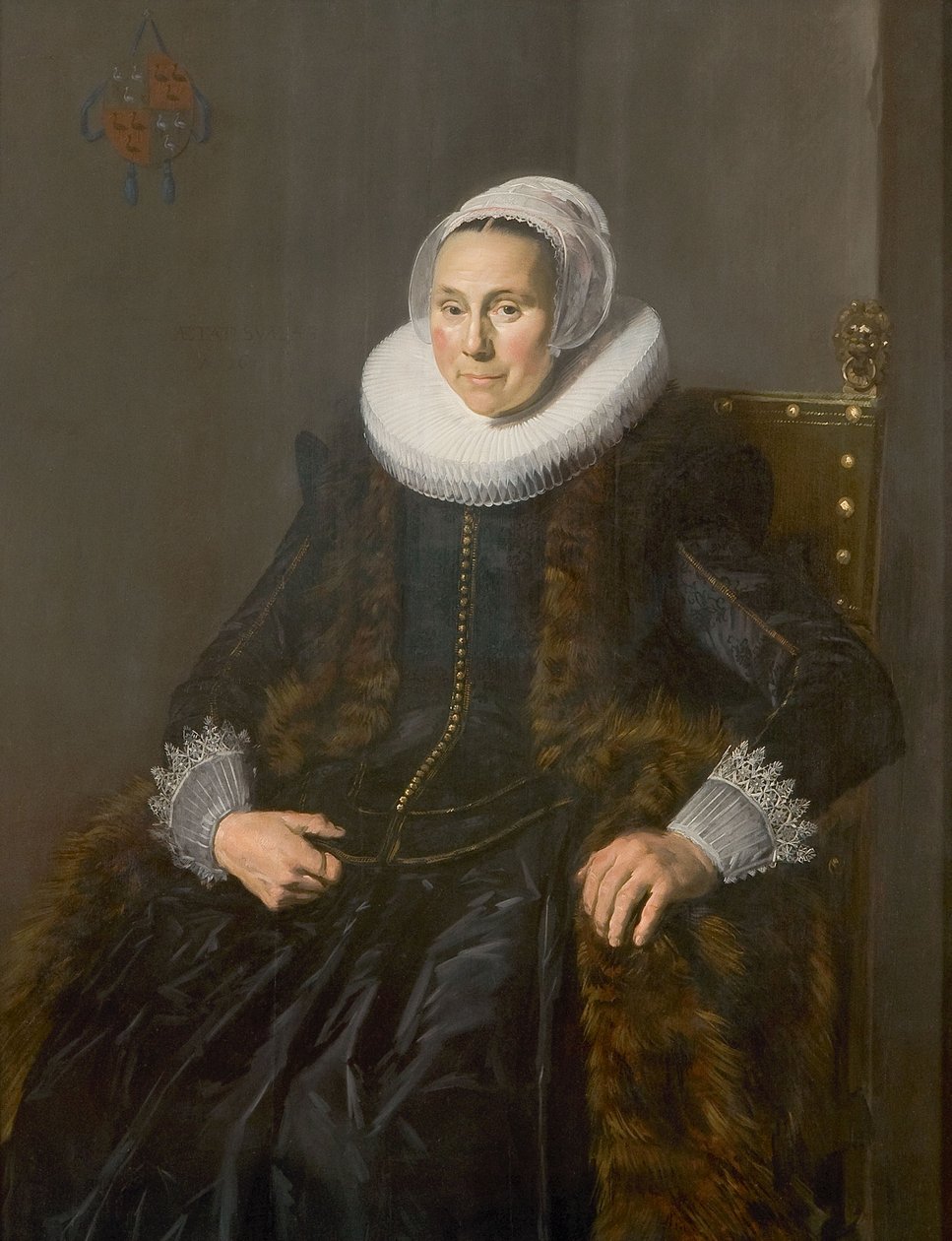 Portrait de Cornelia Claesdr. Vooght (- ) - Frans Hals
