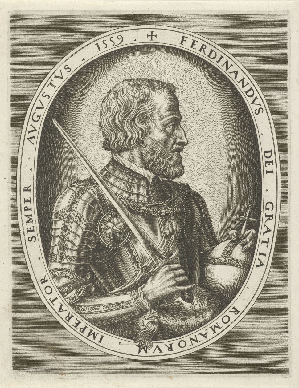 Portrait de Ferdinand I de Habsbourg, empereur allemand - Frans Huys