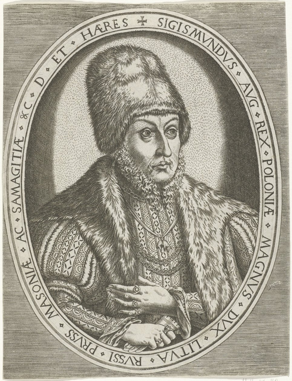 Portrait de Sigismond II Auguste - Frans Huys