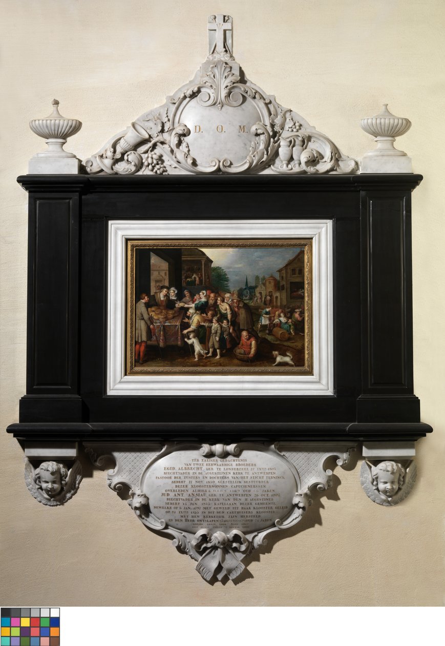 Les Sept Œuvres de Miséricorde - Frans II the Younger Francken