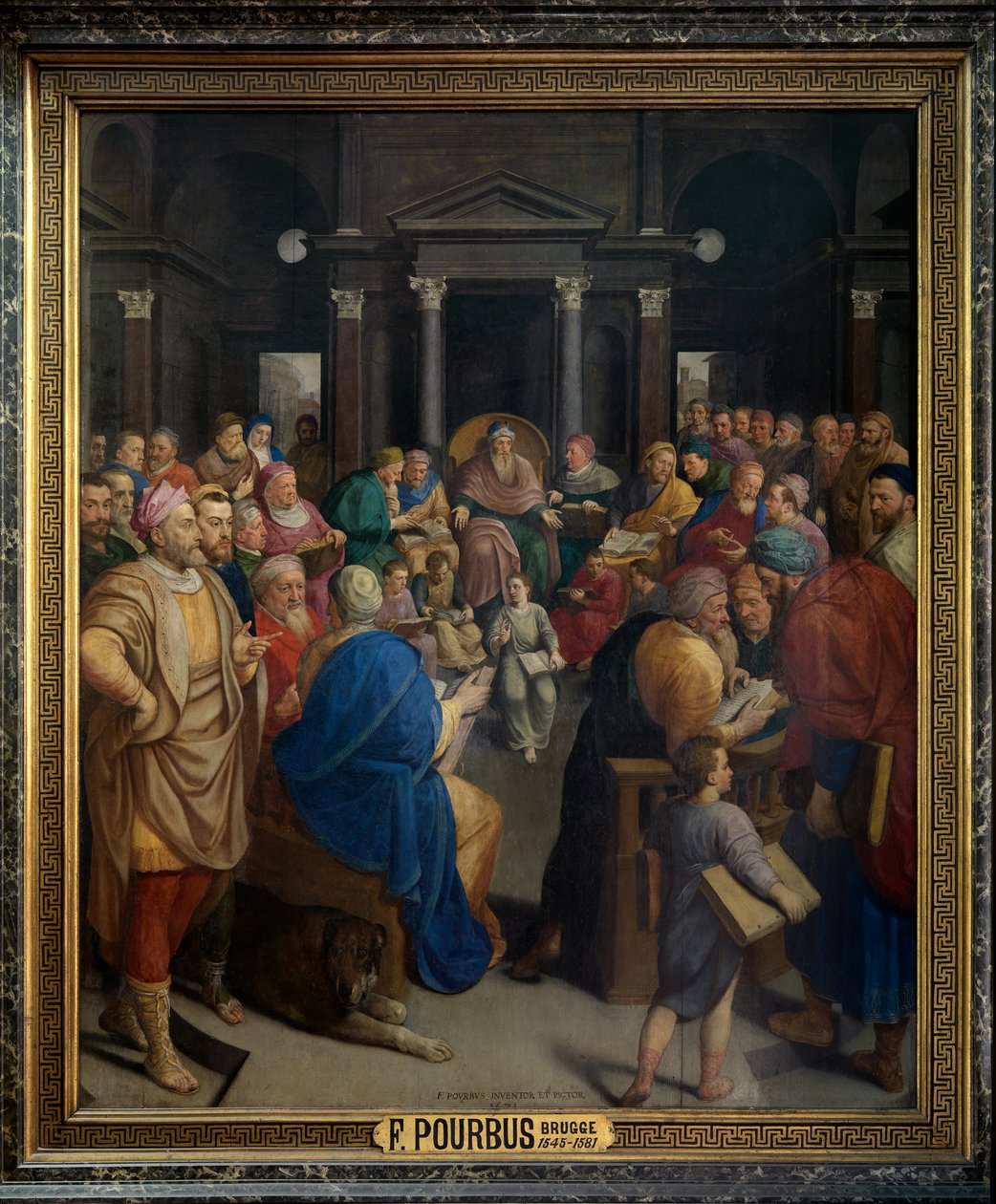 Panneau central du Triptyque du 