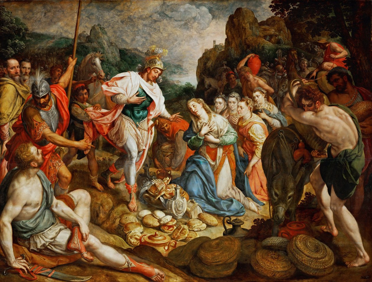 David et Abigail - Frans I Pourbus