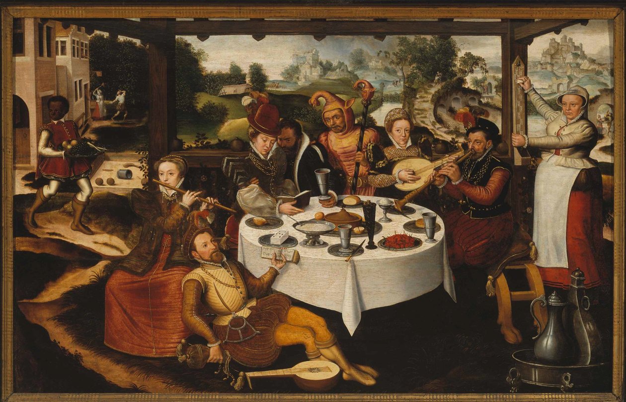La parabole du fils prodigue - Frans Pourbus the Elder
