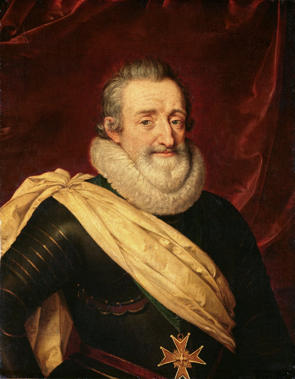 Portrait de Henri IV (1553-1610) Roi de France - Frans Pourbus the Younger