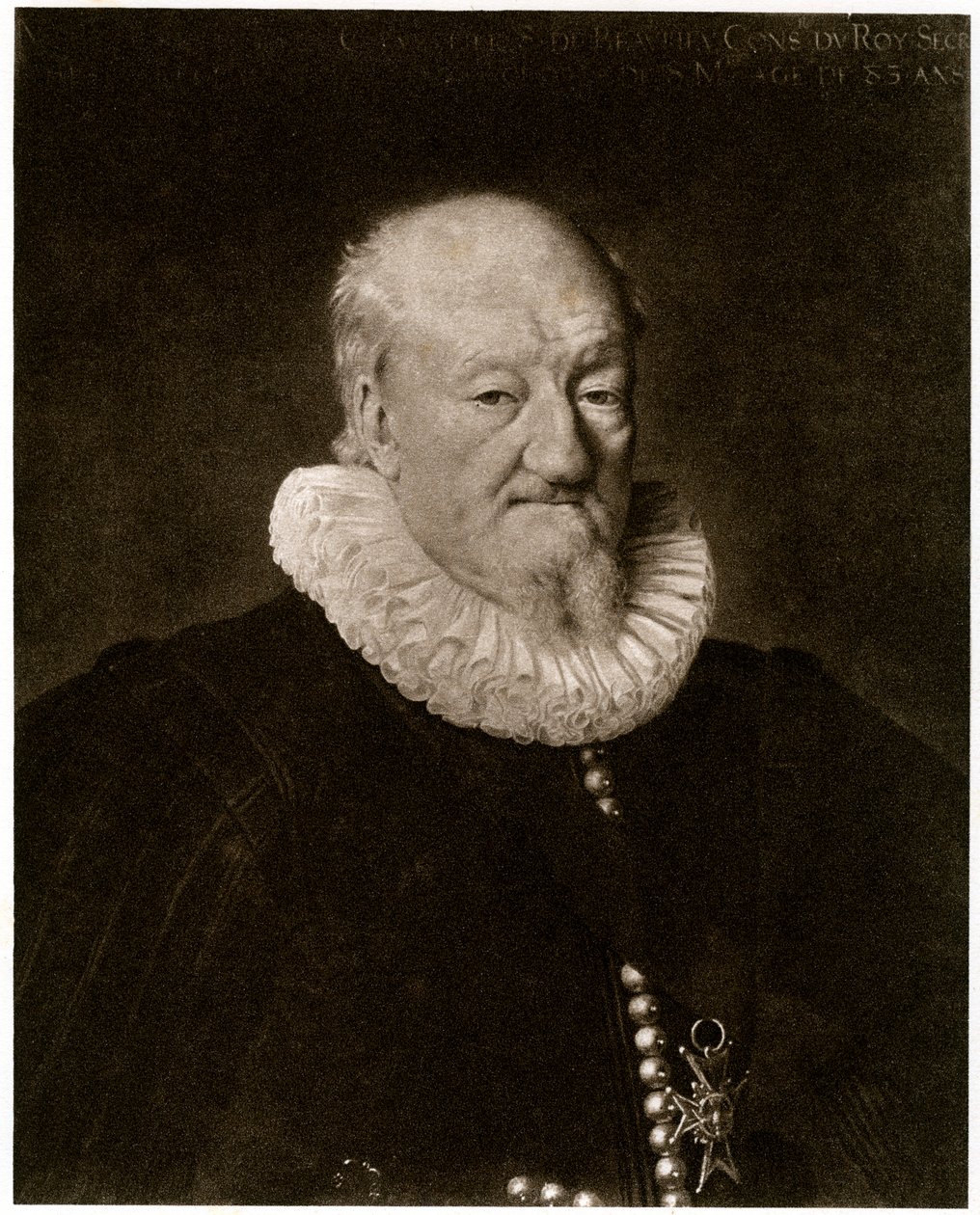 Portrait de Martin Ruzé de Beaulieu, 1927 - Frans Pourbus the Younger