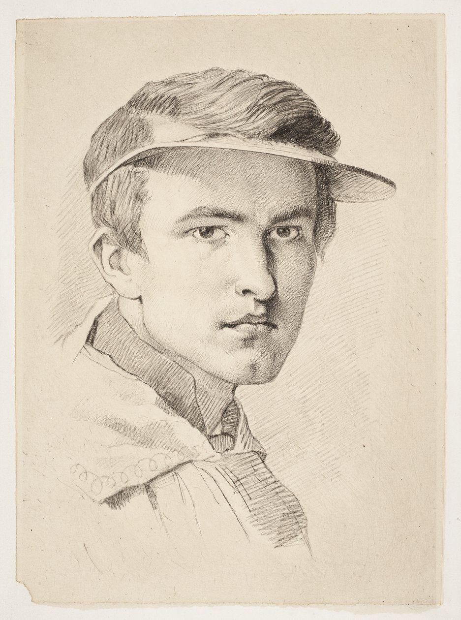Portrait de J. Th. Lundbye - Frans Schwartz
