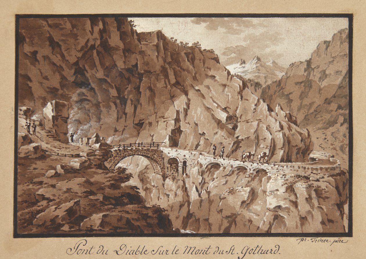 Paysage suisse - Frans Xaver Triner