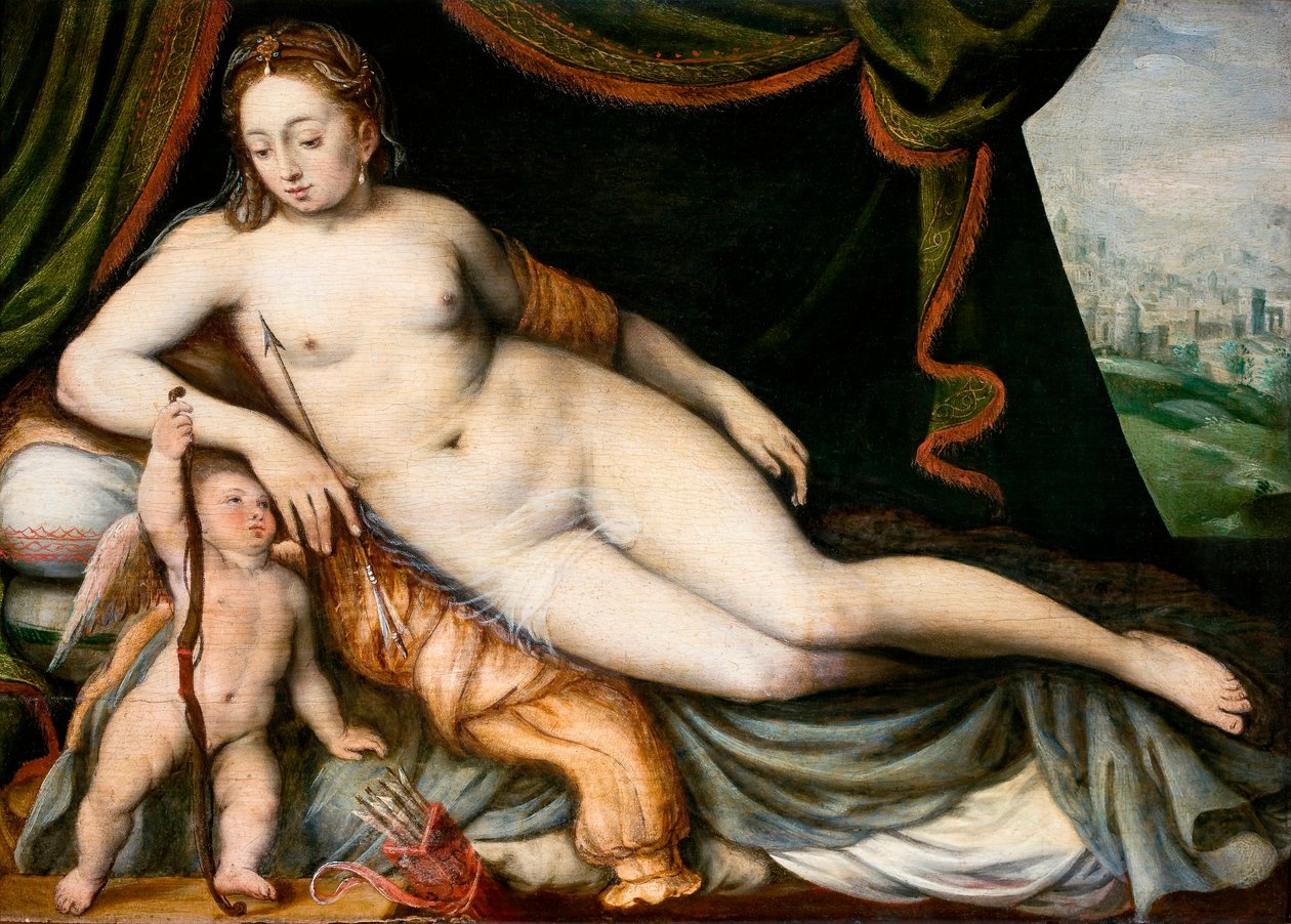 Vénus et Cupidon - Frans de Vriendt