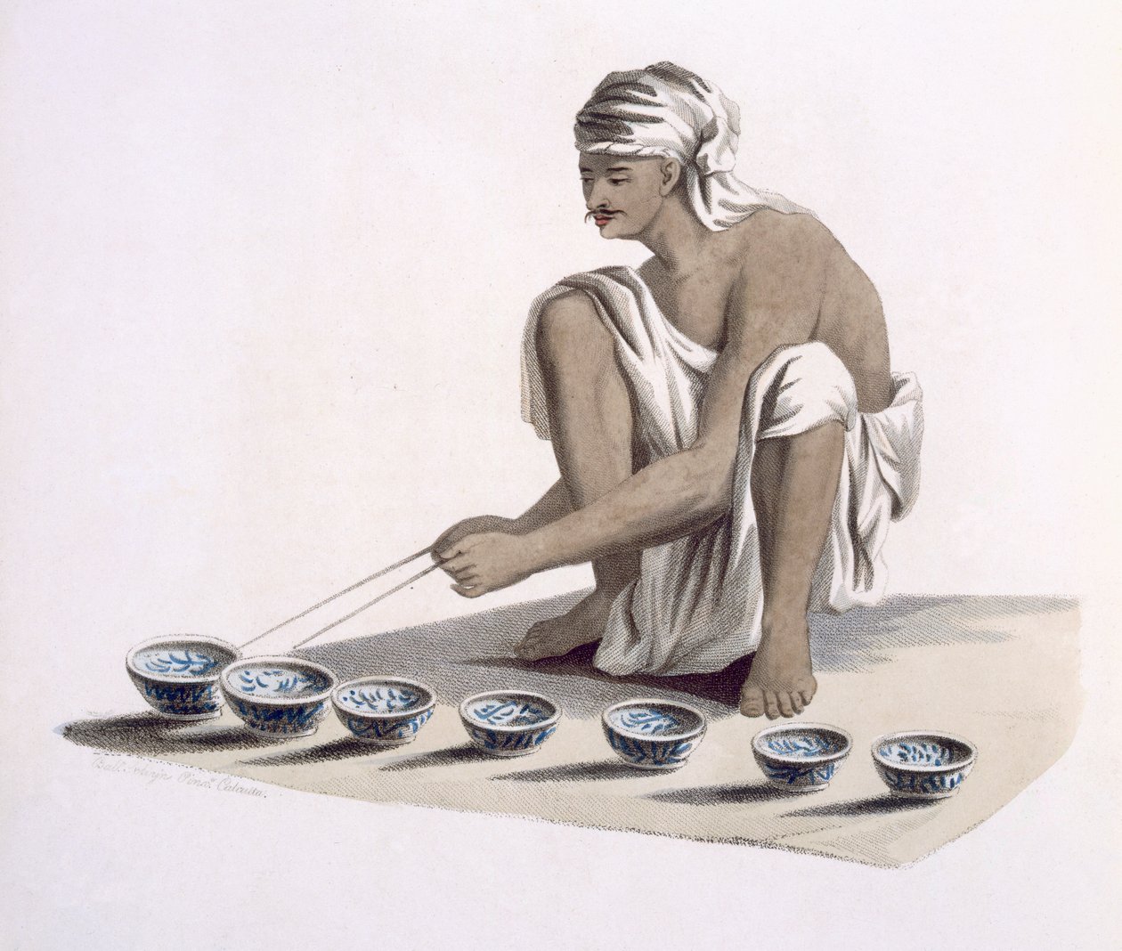 Jultrung : jouer sur des tasses en porcelaine de différentes tailles pour produire un son semblable à celui d