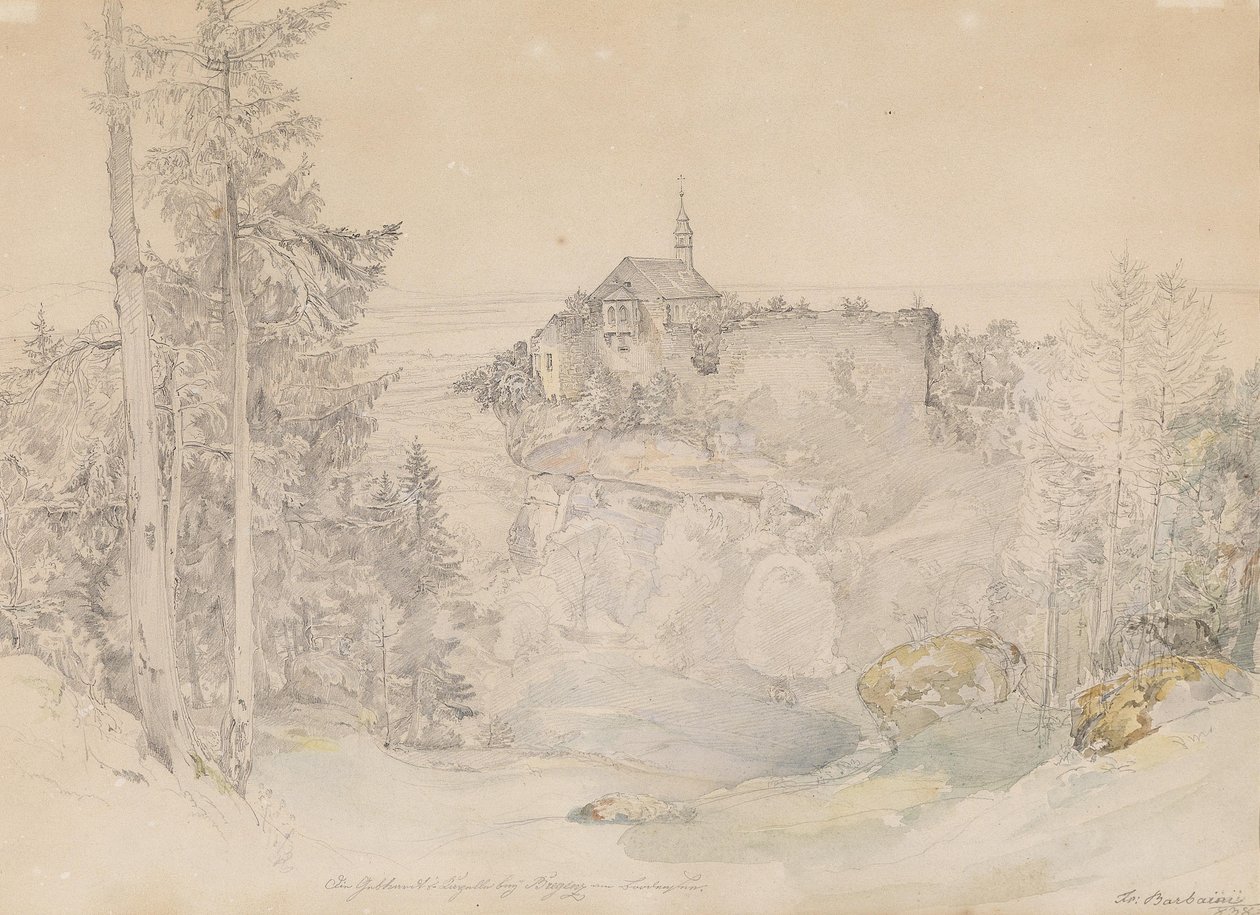 La chapelle Gebhardt près de Bregenz - Franz Barbarini